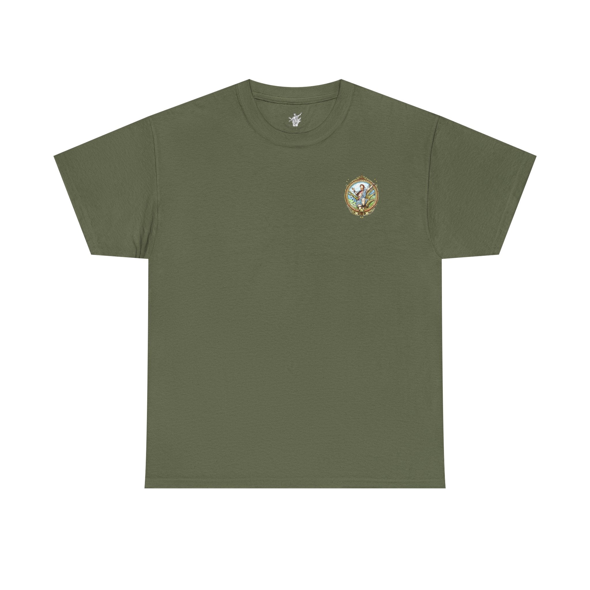 Saint Sebastian Shirt – Catholic Sacred Art Cotton Tee