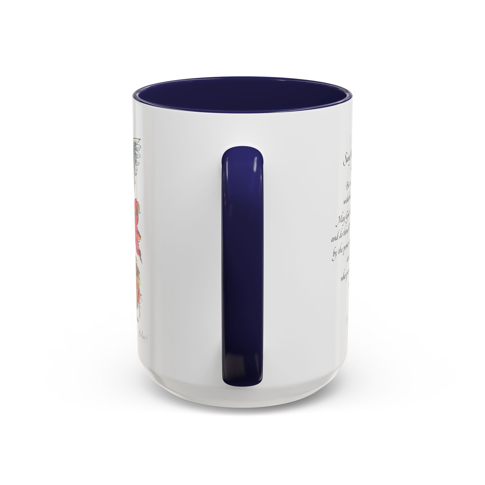 St. Michael Archangel Illustration Coffee Mug | Accent 11/15oz