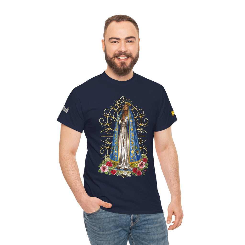 Nossa Senhora Aparecida Shirt | Brazilian Catholic Faith Tee | Virgin Mary Devotional Apparel