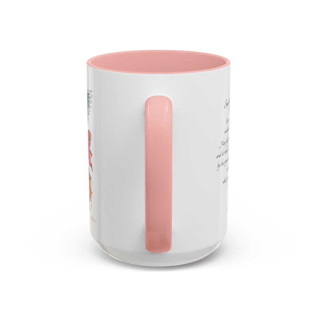 St. Michael Archangel Illustration Coffee Mug | Accent 11/15oz