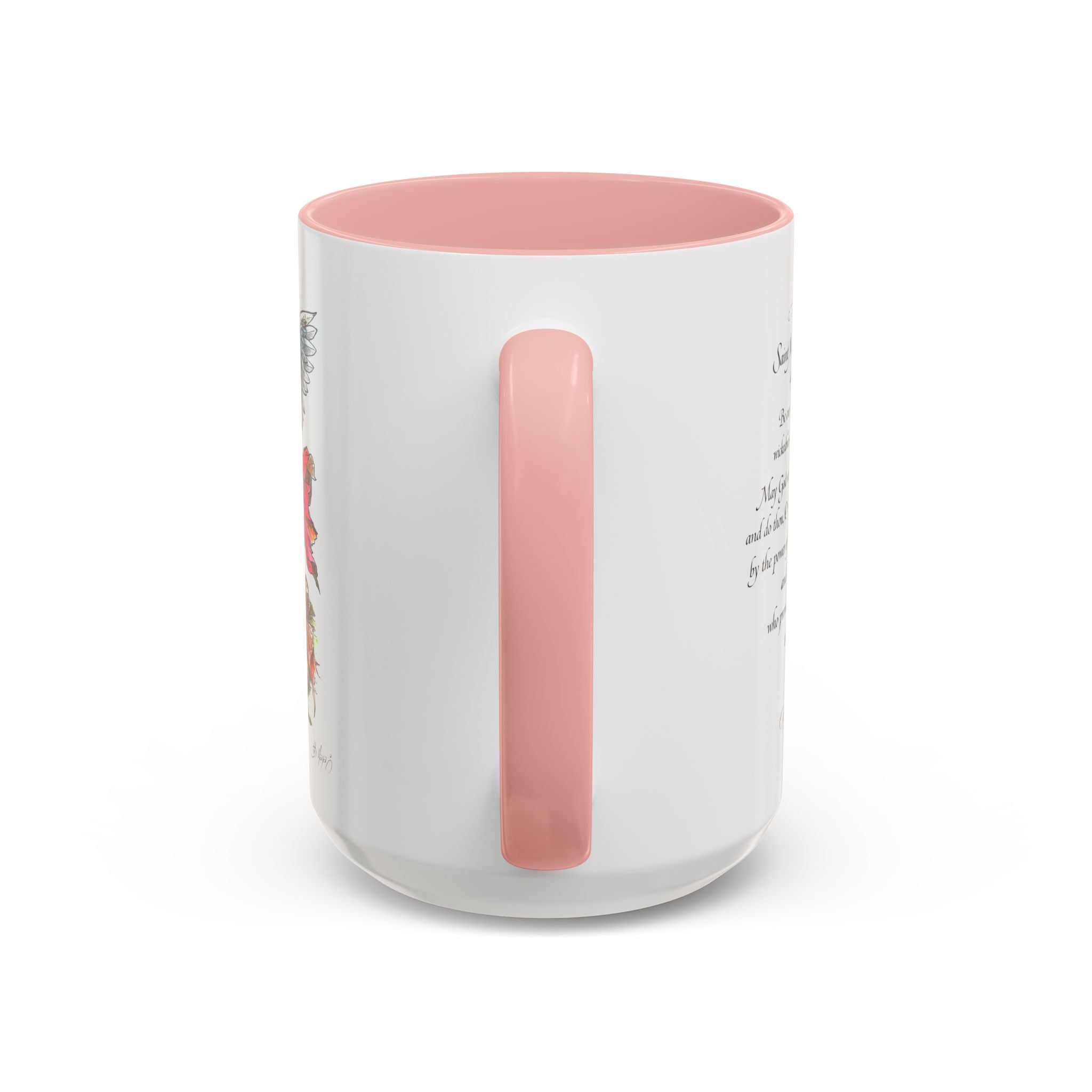 St. Michael Archangel Illustration Coffee Mug | Accent 11/15oz