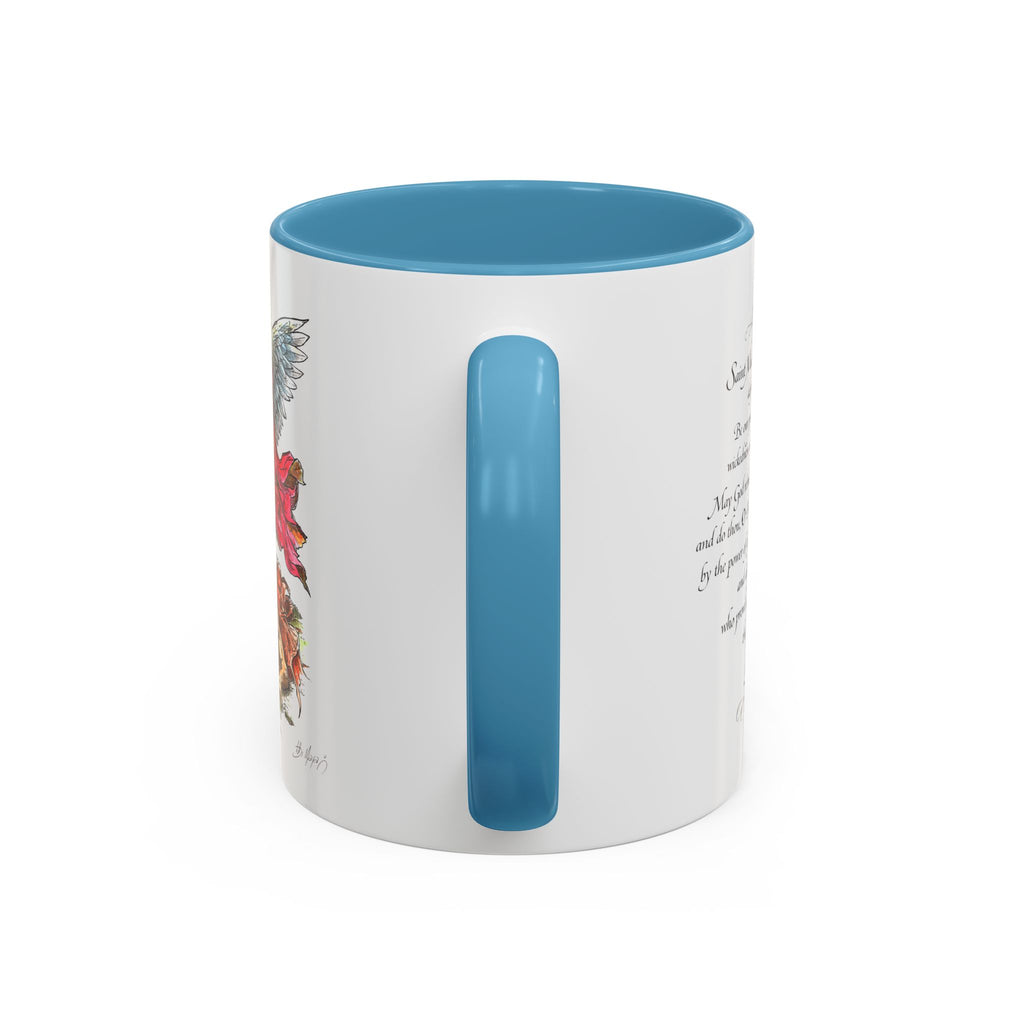 St. Michael Archangel Illustration Coffee Mug | Accent 11/15oz