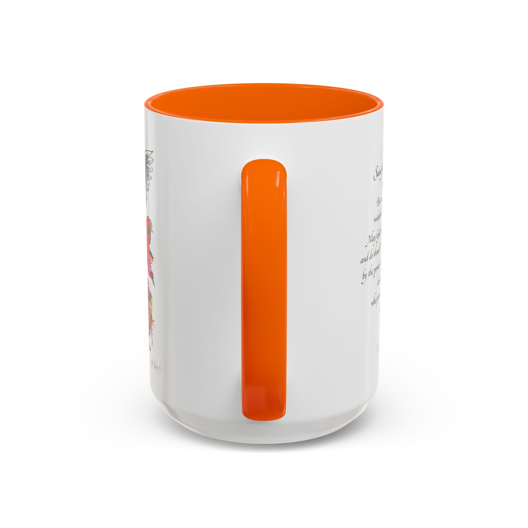 St. Michael Archangel Illustration Coffee Mug | Accent 11/15oz