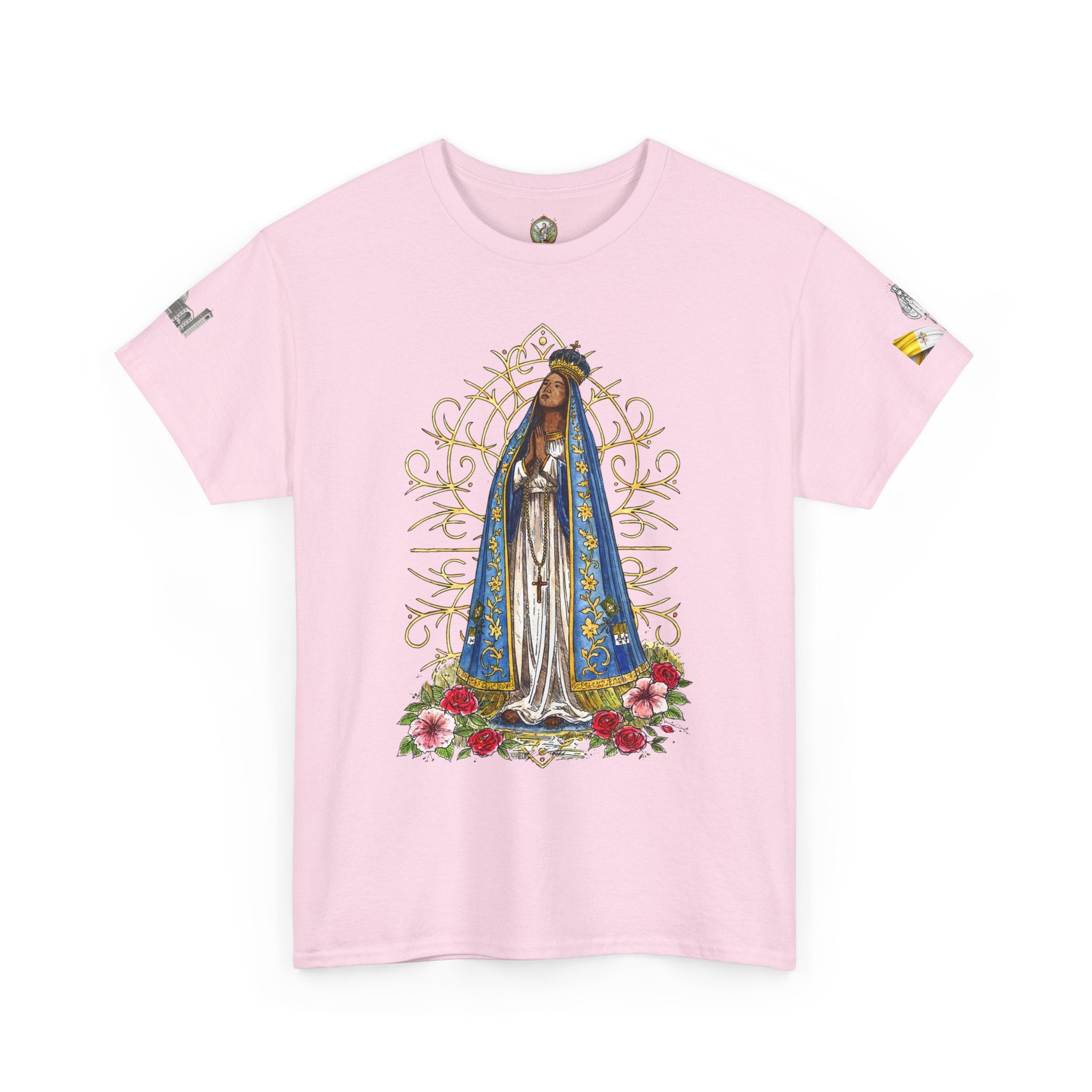 Nossa Senhora Aparecida Shirt | Brazilian Catholic Faith Tee | Virgin Mary Devotional Apparel