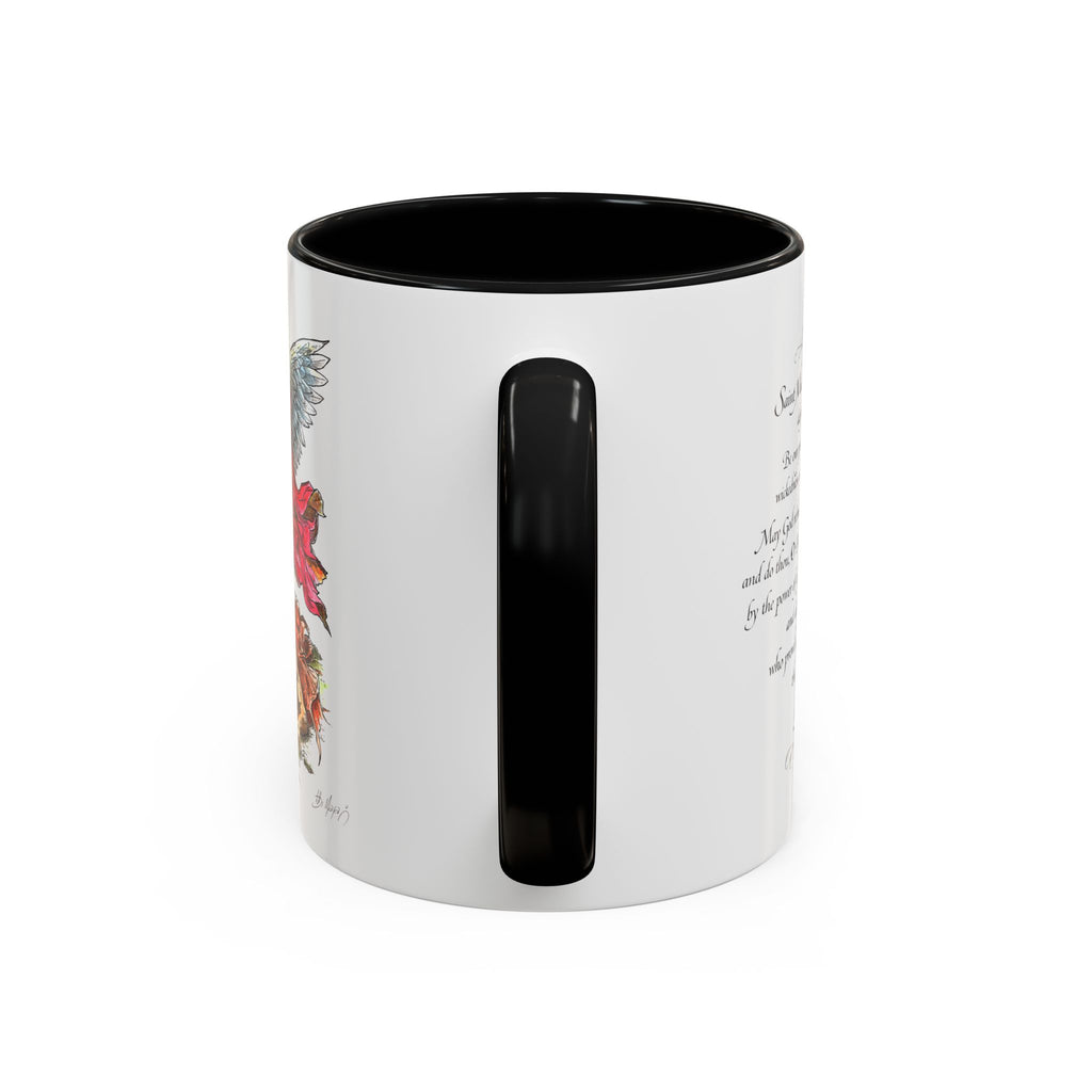 St. Michael Archangel Illustration Coffee Mug | Accent 11/15oz