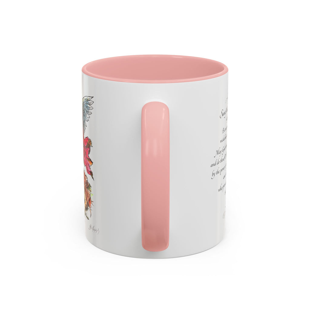 St. Michael Archangel Illustration Coffee Mug | Accent 11/15oz