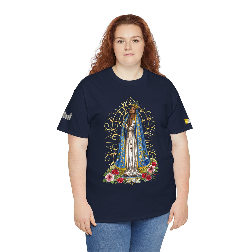 Nossa Senhora Aparecida Shirt | Brazilian Catholic Faith Tee | Virgin Mary Devotional Apparel