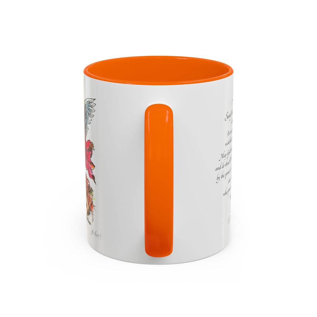 St. Michael Archangel Illustration Coffee Mug | Accent 11/15oz