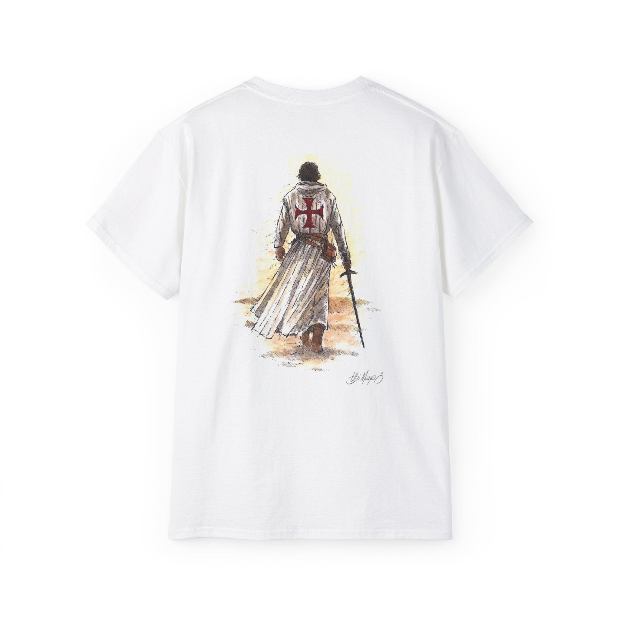 Knights Templar Shirt – Non Nobis Domine Medieval Tee