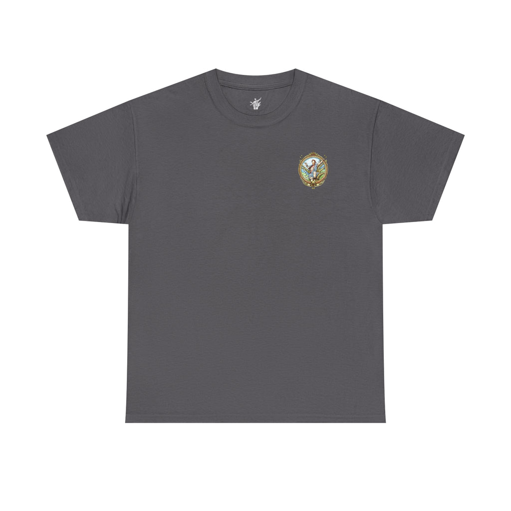 Saint Sebastian Shirt – Catholic Sacred Art Cotton Tee