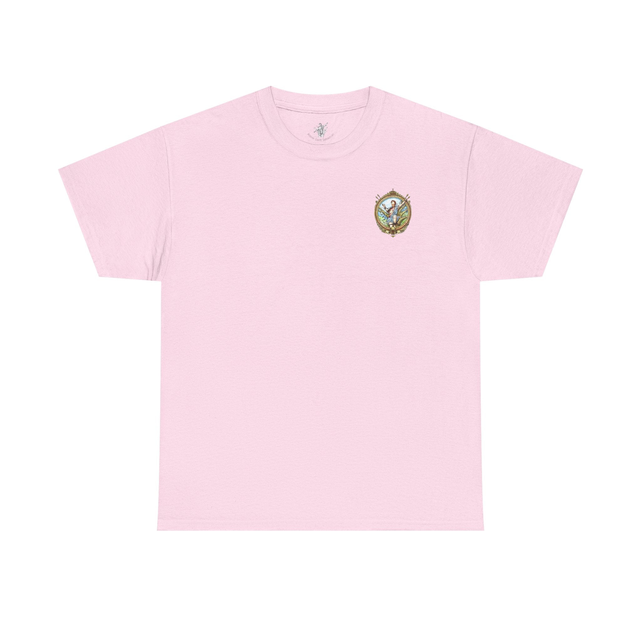 Saint Sebastian Shirt – Catholic Sacred Art Cotton Tee