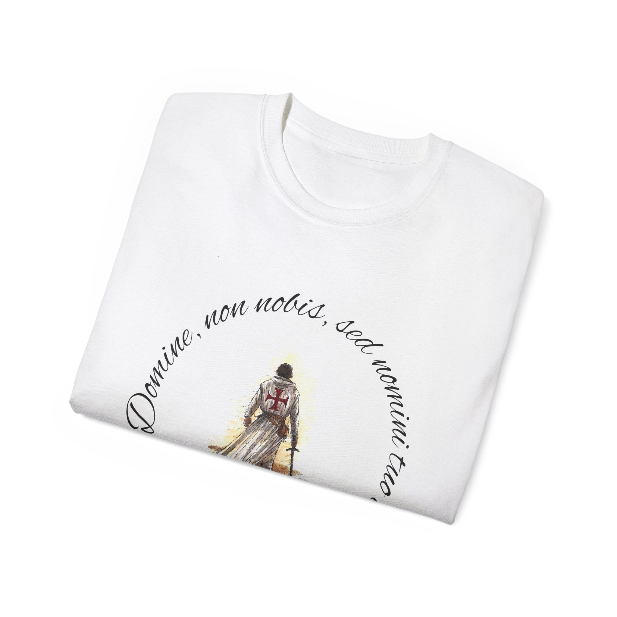 Knights Templar Shirt – Non Nobis Domine Medieval Tee