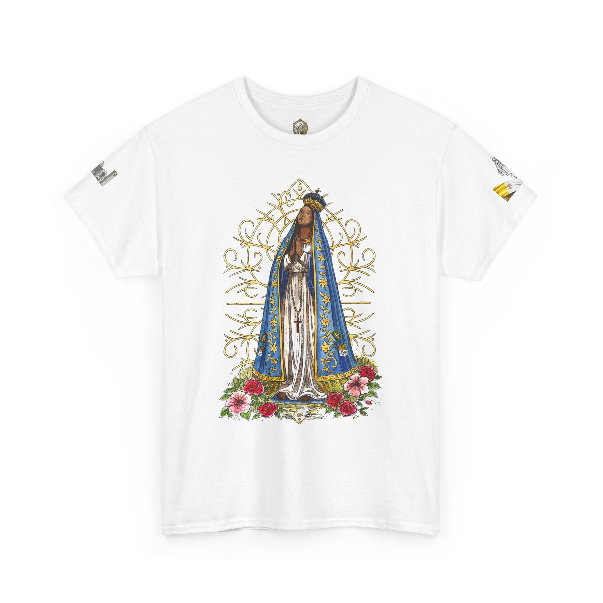 Nossa Senhora Aparecida Shirt | Brazilian Catholic Faith Tee | Virgin Mary Devotional Apparel