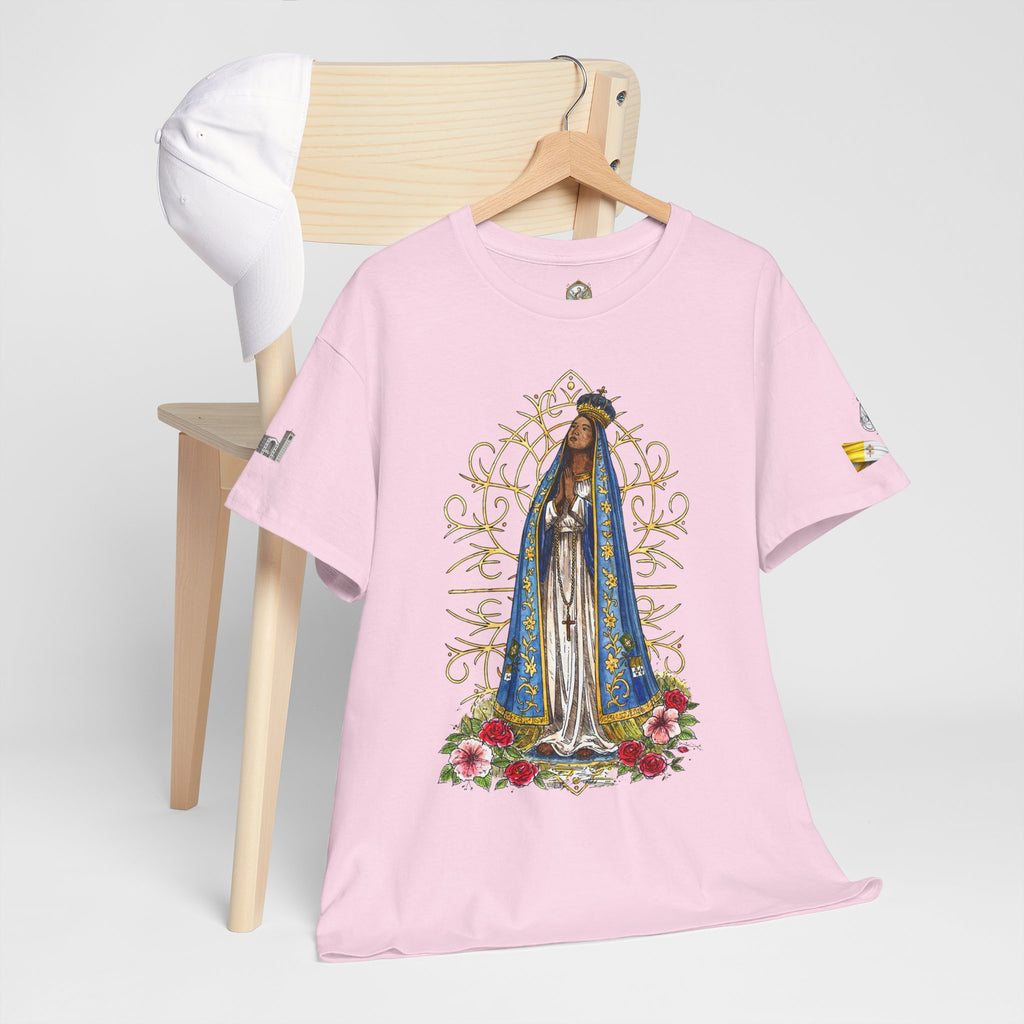 Nossa Senhora Aparecida Shirt | Brazilian Catholic Faith Tee | Virgin Mary Devotional Apparel