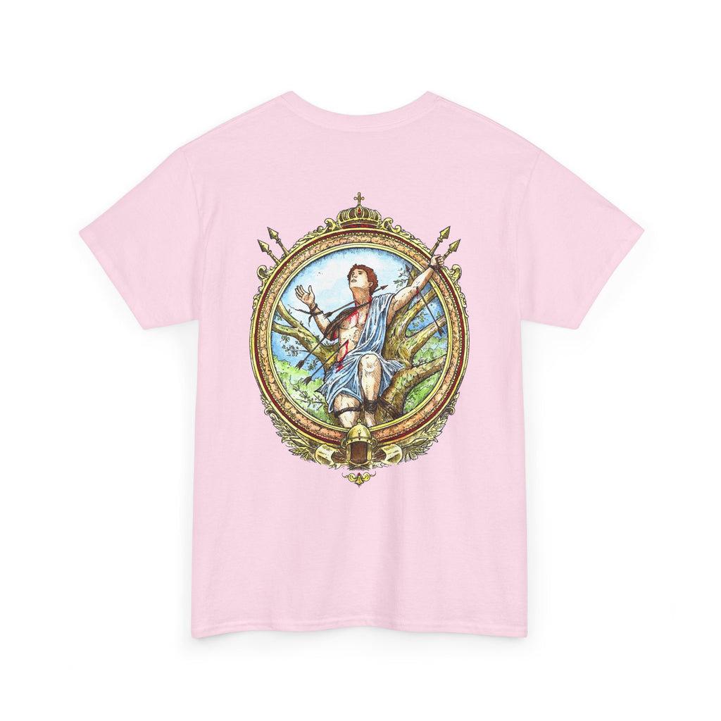 Saint Sebastian Shirt – Catholic Sacred Art Cotton Tee