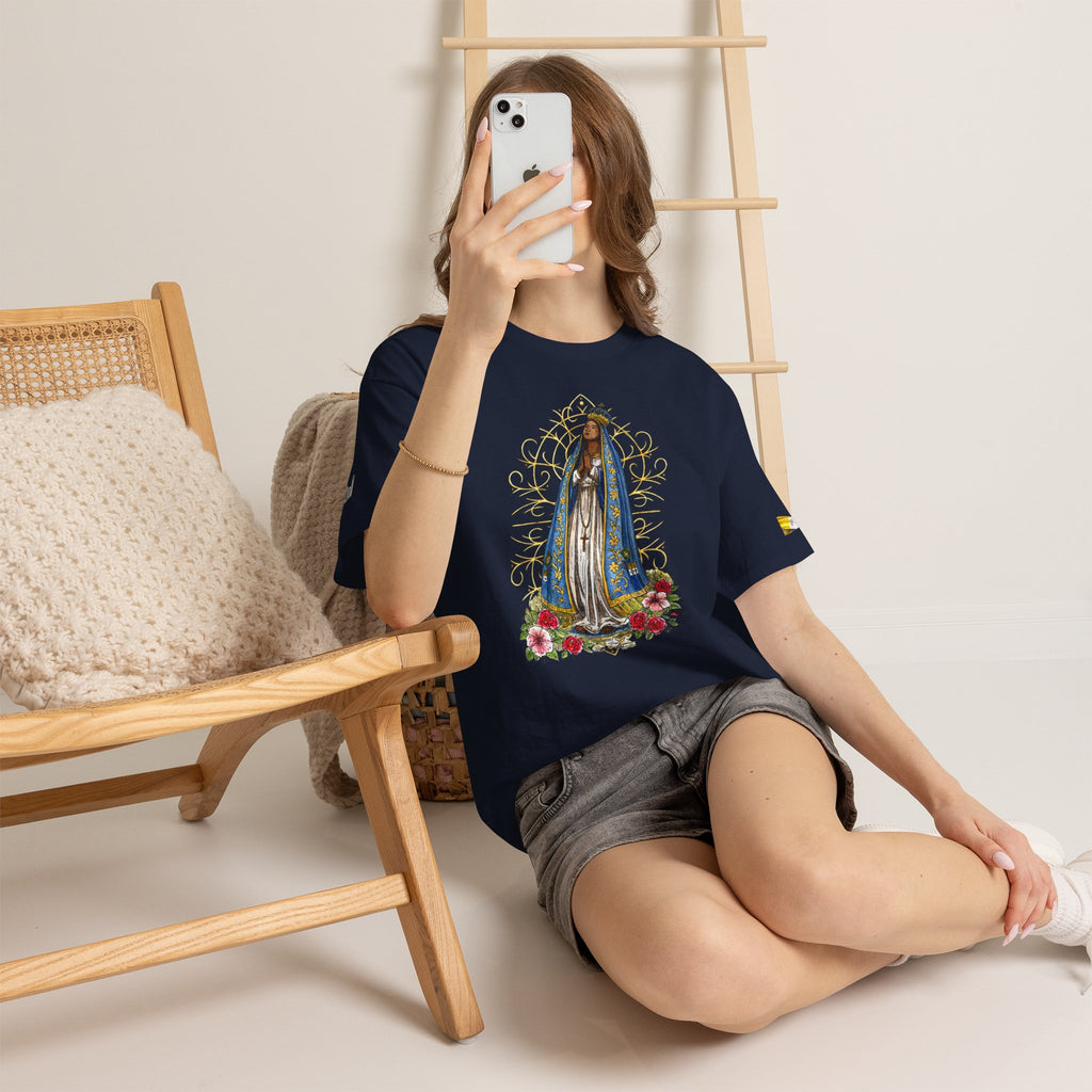 Nossa Senhora Aparecida Shirt | Brazilian Catholic Faith Tee | Virgin Mary Devotional Apparel