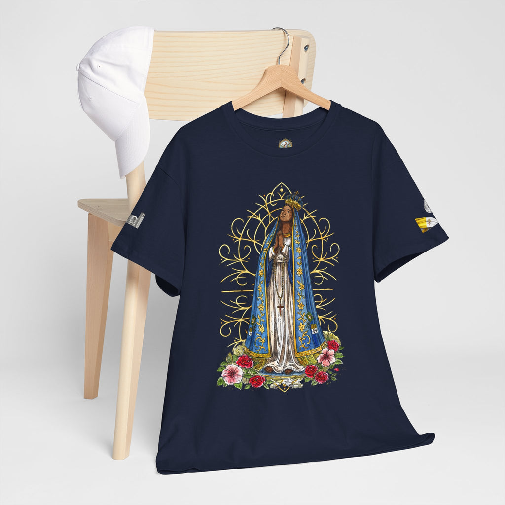 Nossa Senhora Aparecida Shirt | Brazilian Catholic Faith Tee | Virgin Mary Devotional Apparel