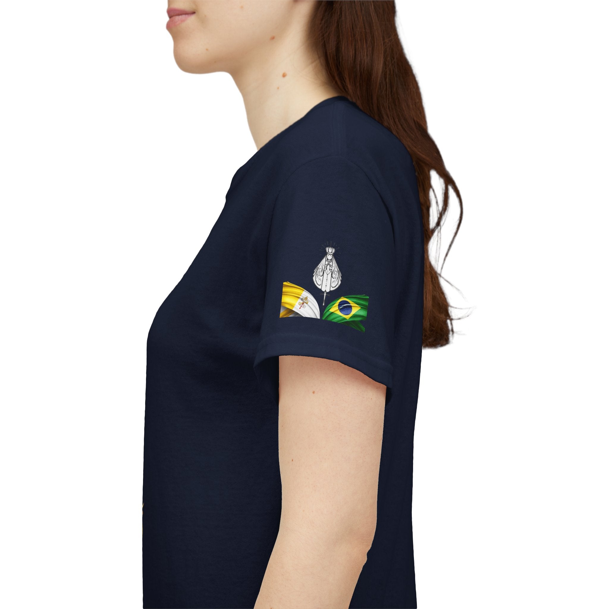 Nossa Senhora Aparecida Shirt | Brazilian Catholic Faith Tee | Virgin Mary Devotional Apparel