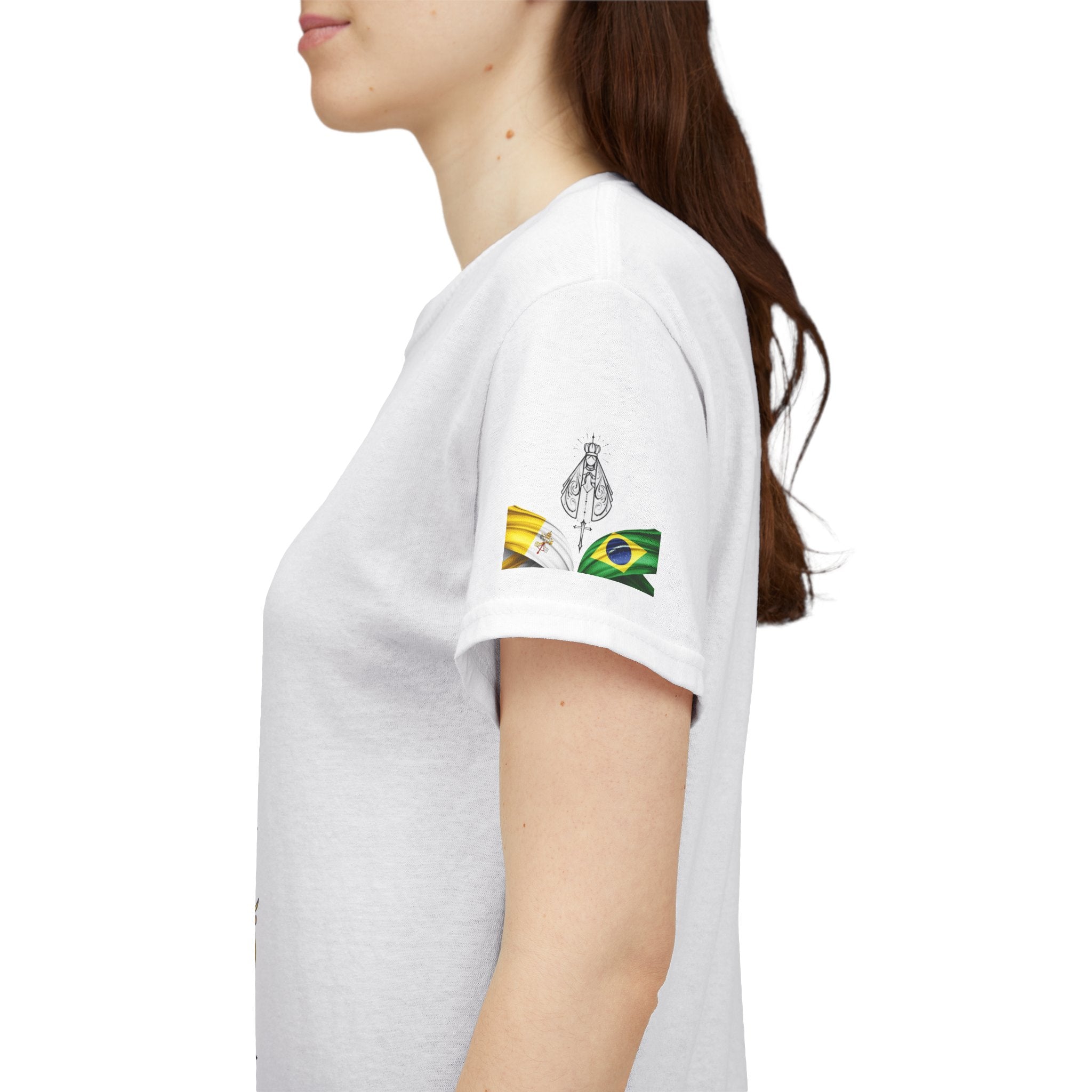 Nossa Senhora Aparecida Shirt | Brazilian Catholic Faith Tee | Virgin Mary Devotional Apparel