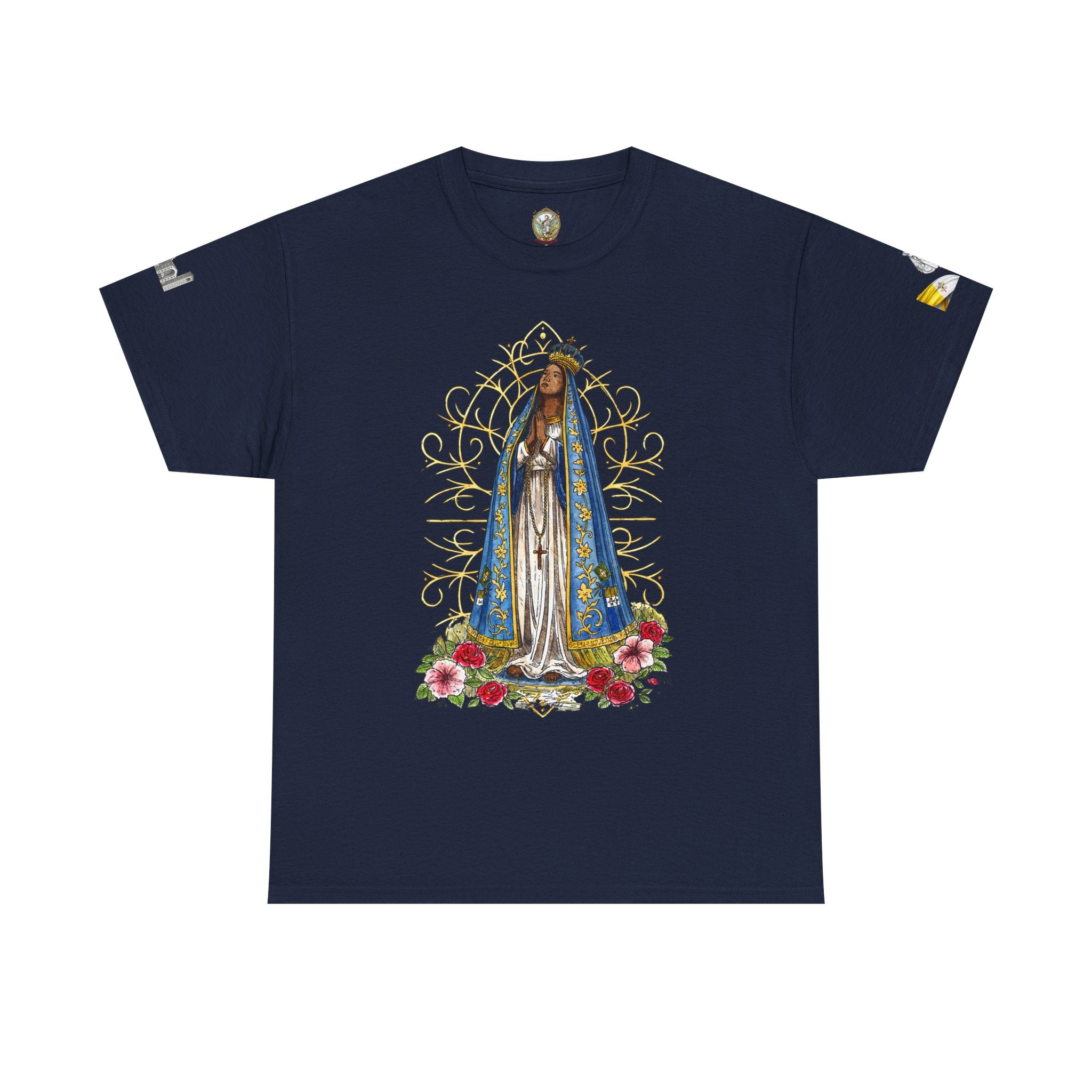 Nossa Senhora Aparecida Shirt | Brazilian Catholic Faith Tee | Virgin Mary Devotional Apparel