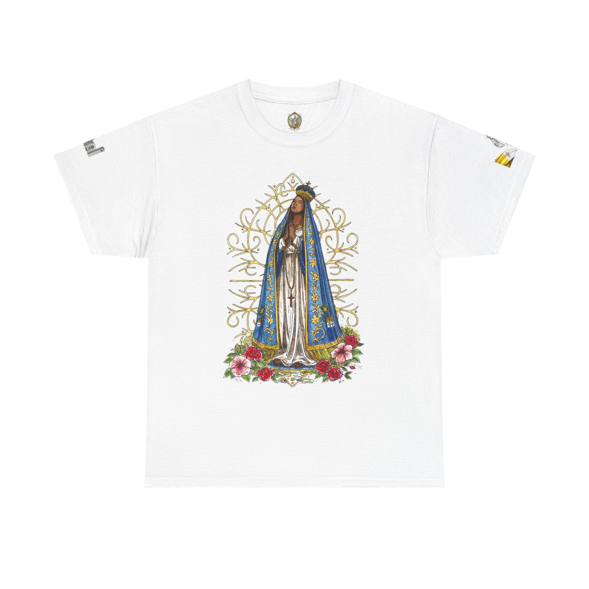 Nossa Senhora Aparecida Shirt | Brazilian Catholic Faith Tee | Virgin Mary Devotional Apparel