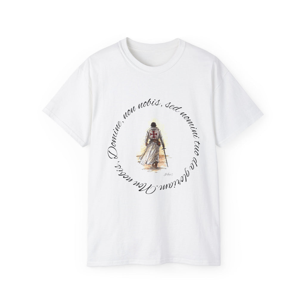 Knights Templar Shirt – Non Nobis Domine Medieval Tee